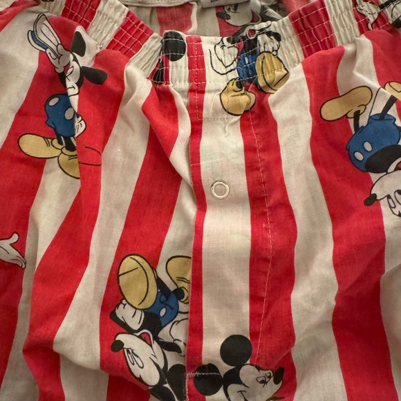 Vintage Mickey Mouse Striped Boxers - Picture 3 of 7
